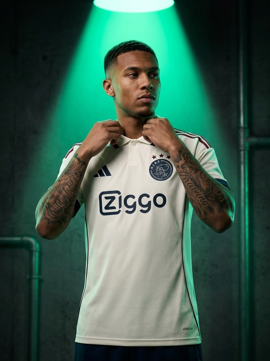 camisa do ajax branca