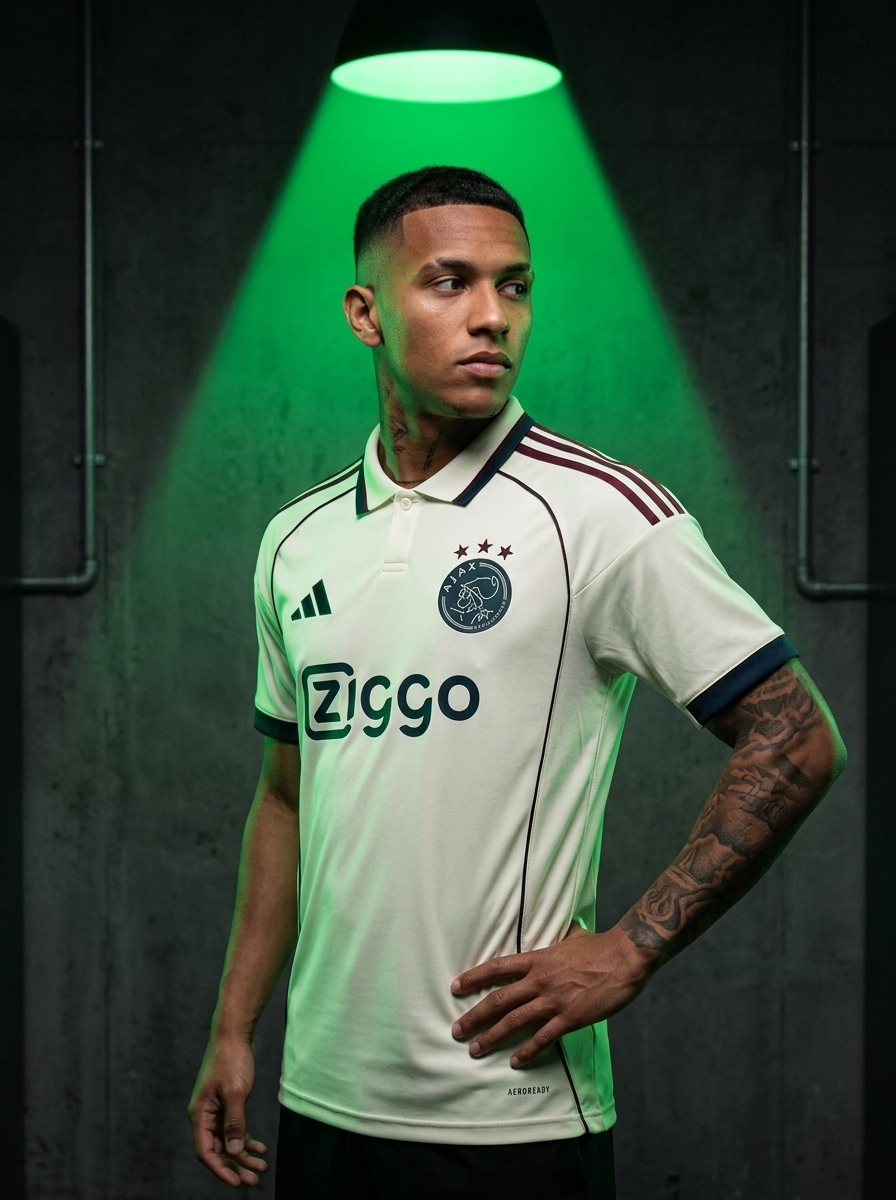 camisa branca do ajax