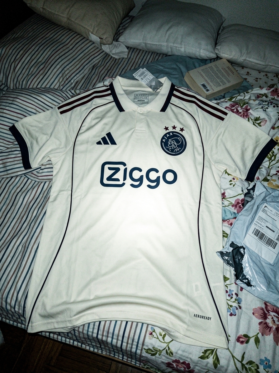 camisa ajax branca - depoimento real de cliente 1