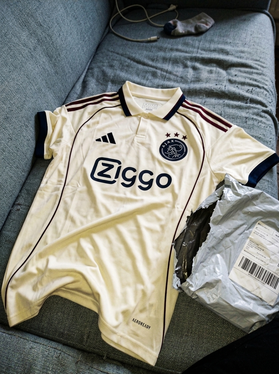 camisa ajax branca - depoimento real de cliente 2