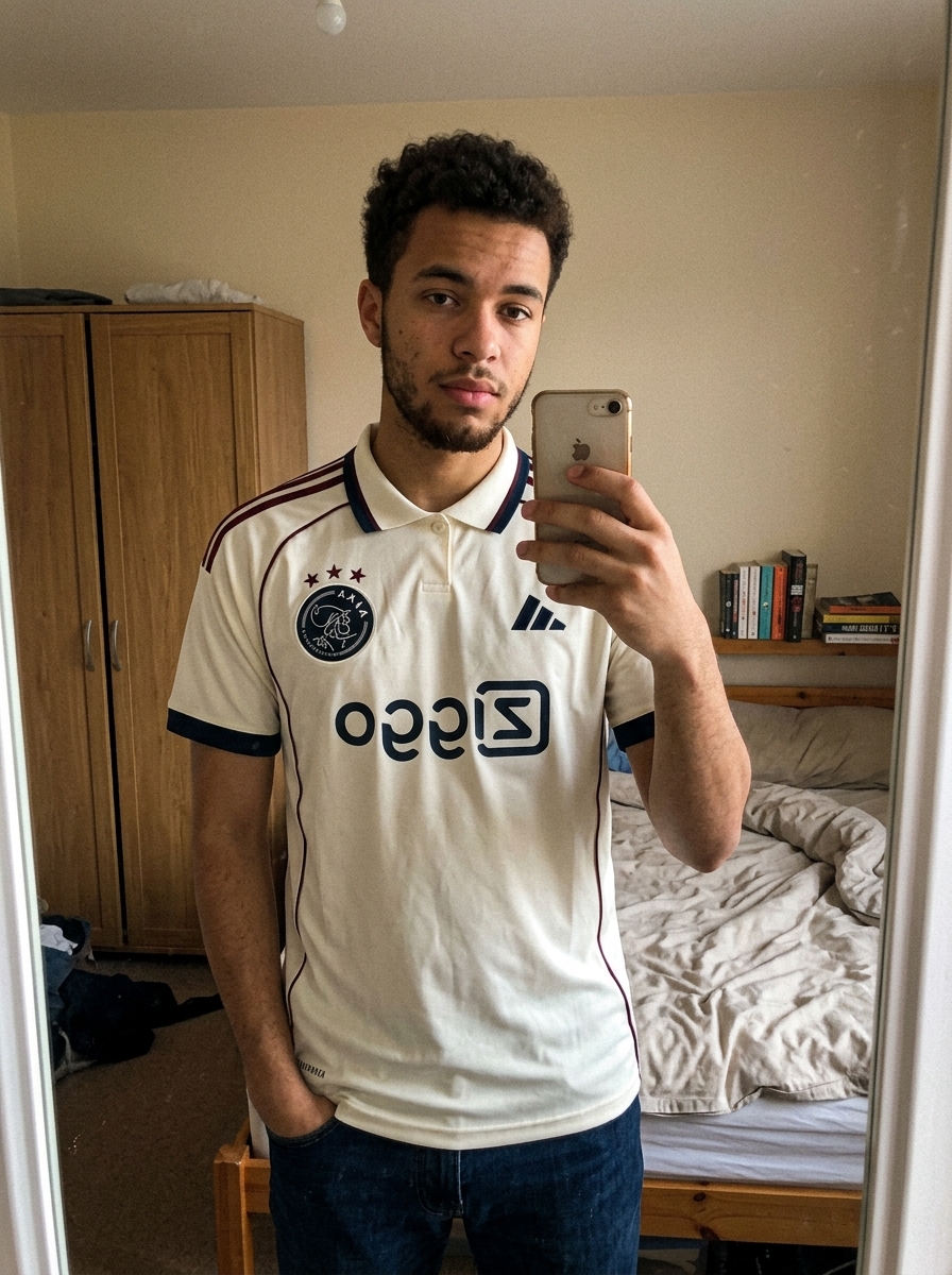 camisa ajax branca - depoimento real de cliente 3