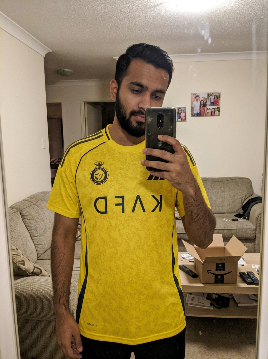 camisa do al nassr - depoimento real de cliente 3