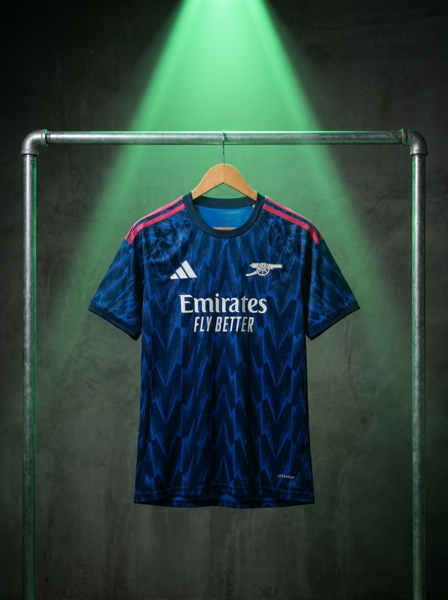 camisa arsenal azul