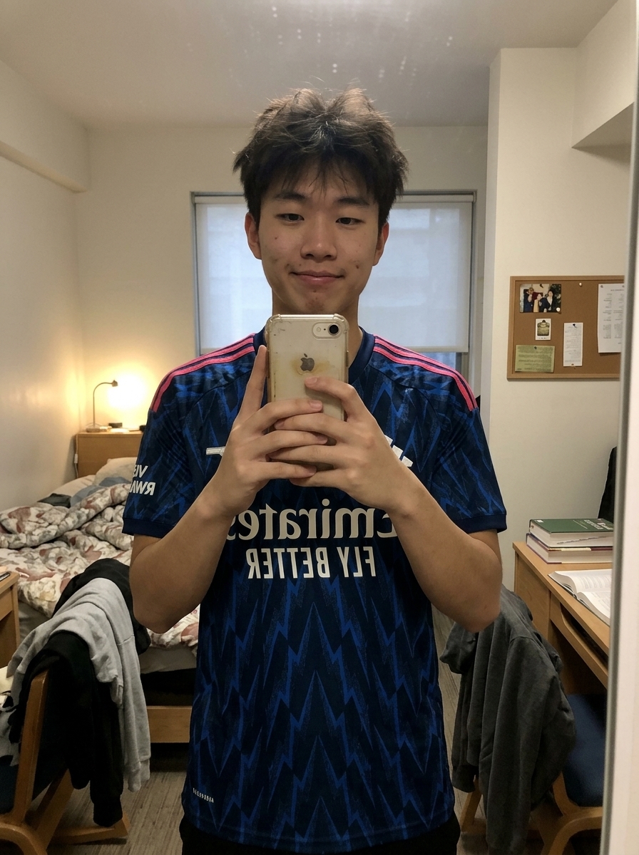 camisa arsenal azul - depoimento real de cliente 3