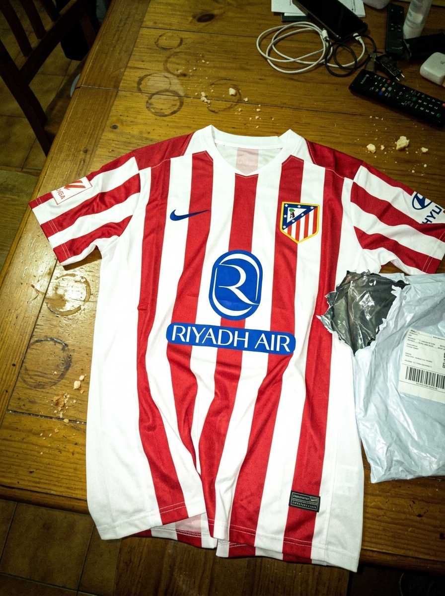 camisa atletico de madrid - depoimento real de cliente 2