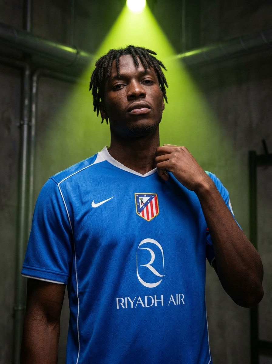 camisa atletico de madrid azul