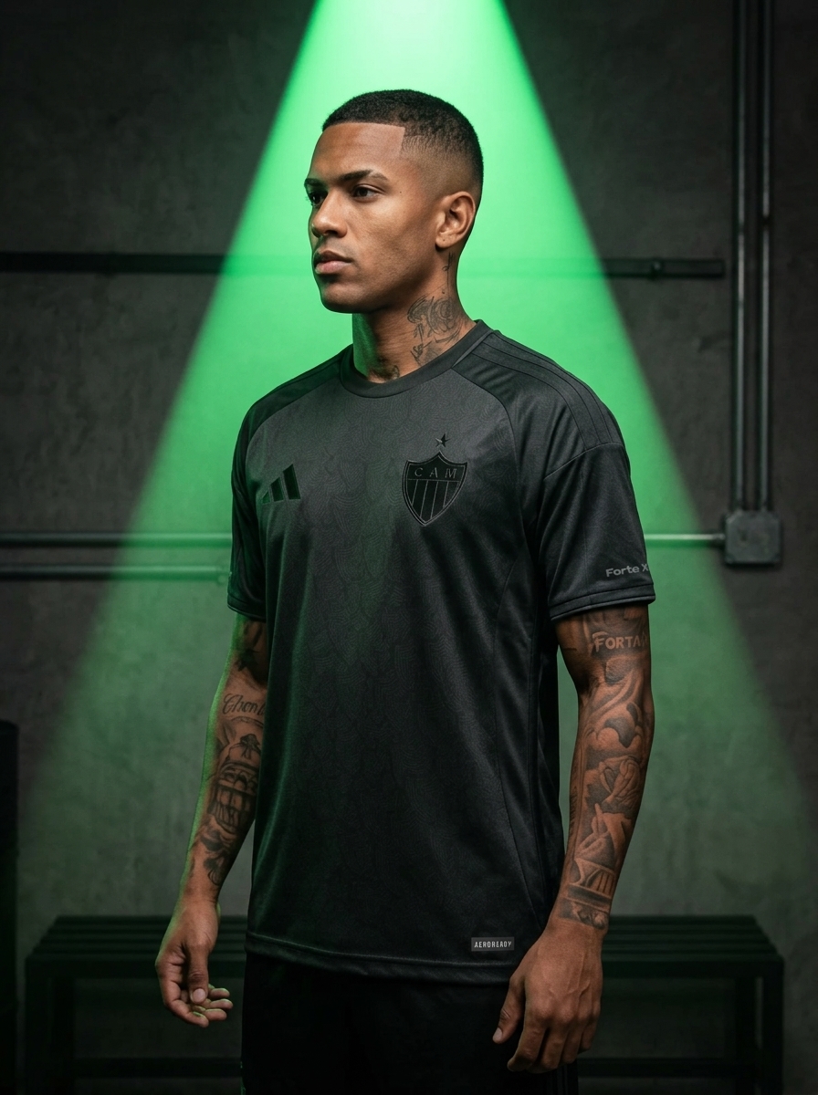 camisa atletico mg preta