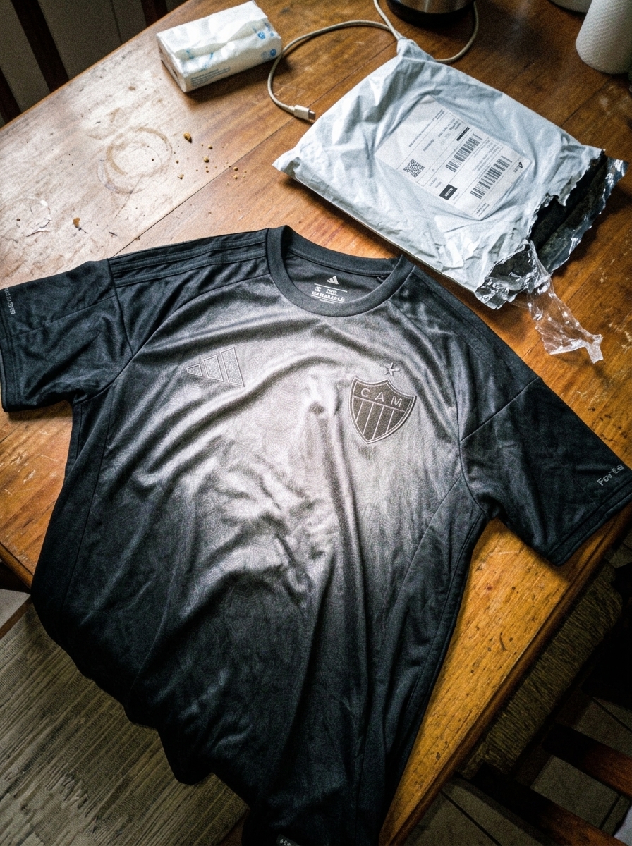camisa atletico mineiro preta - depoimento real de cliente 1