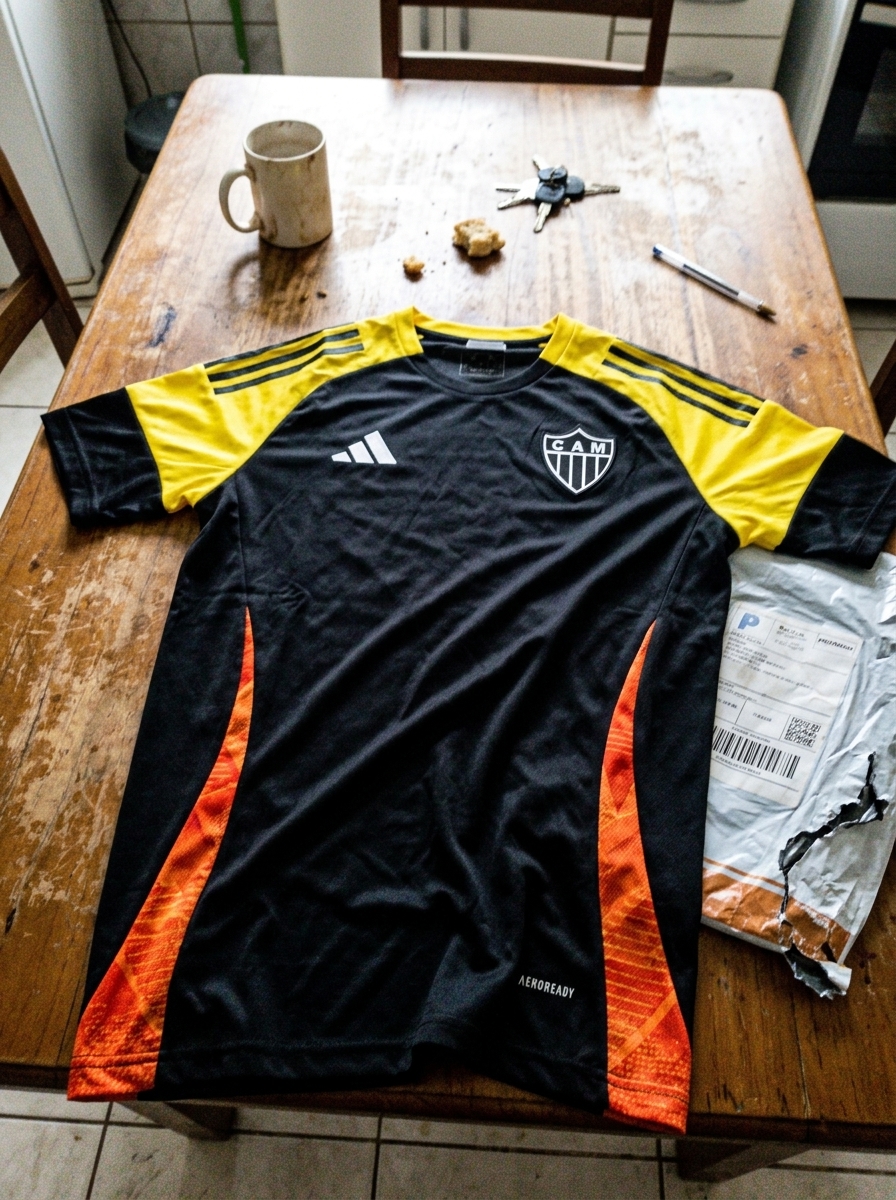 camisa treino atletico mineiro - depoimento real de cliente 3