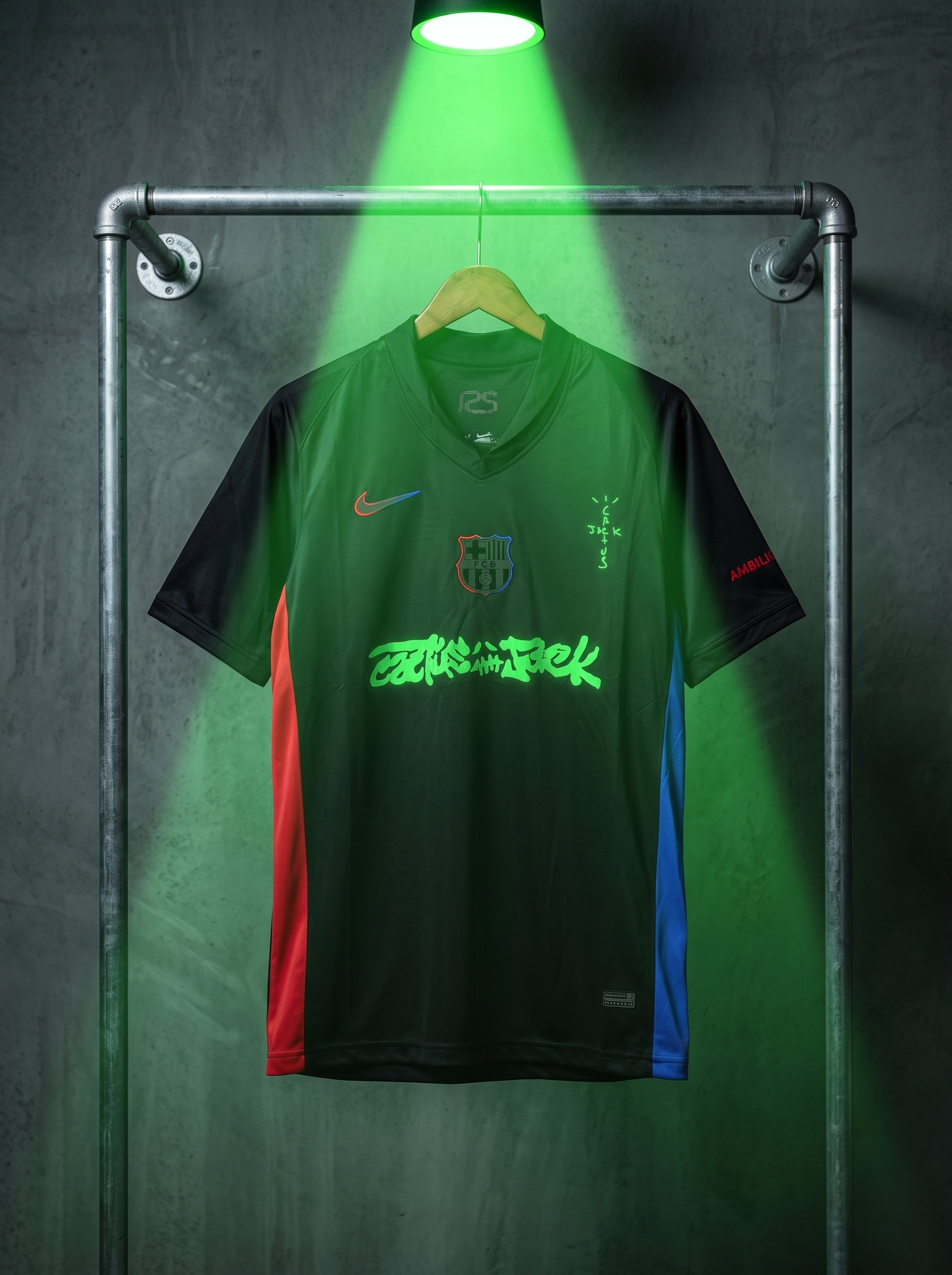 camisa do barcelona preta