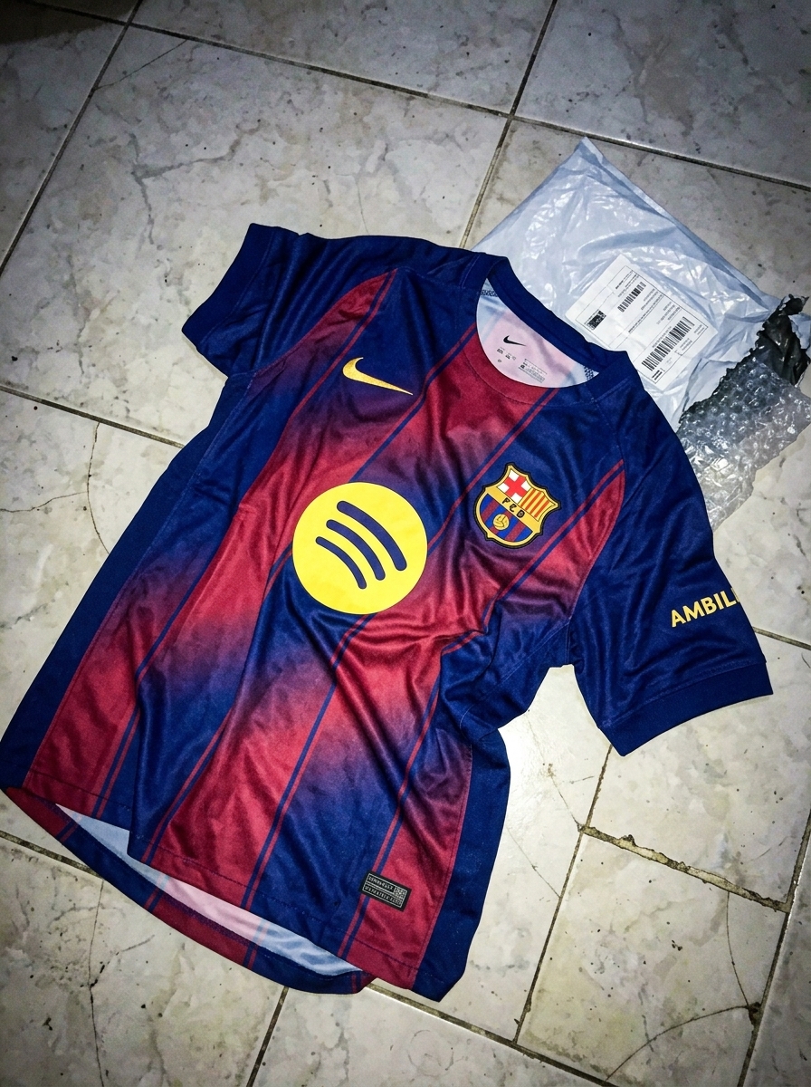 camisa do barcelona 25/26 - depoimento real de cliente 2