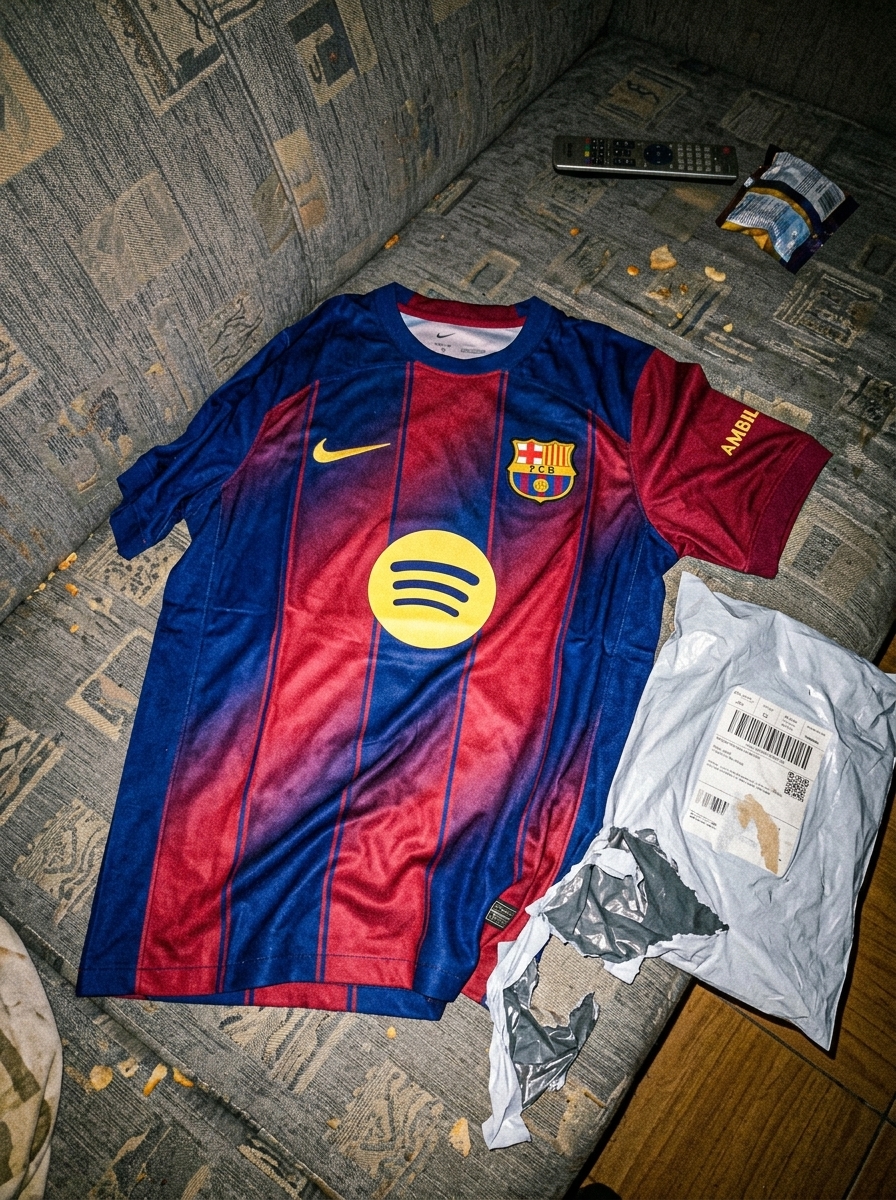 camisa do barcelona 25/26 - depoimento real de cliente 3