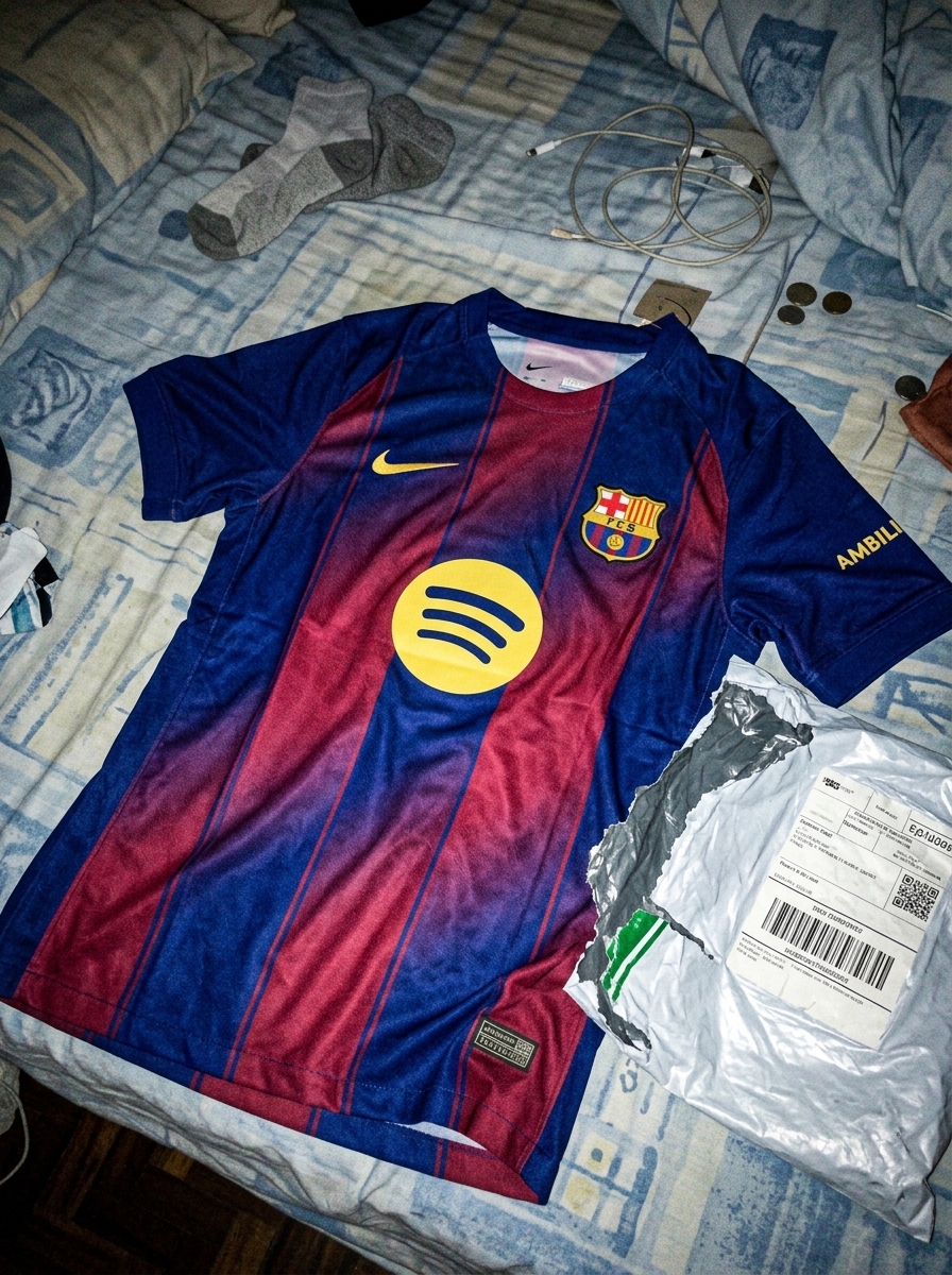 camisa do barcelona 25/26 - depoimento real de cliente 4