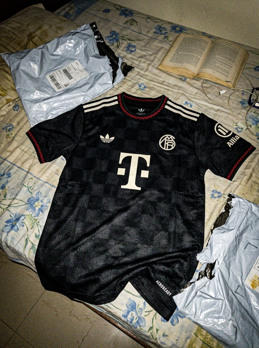 camisa bayern de munique preta - depoimento real de cliente 3