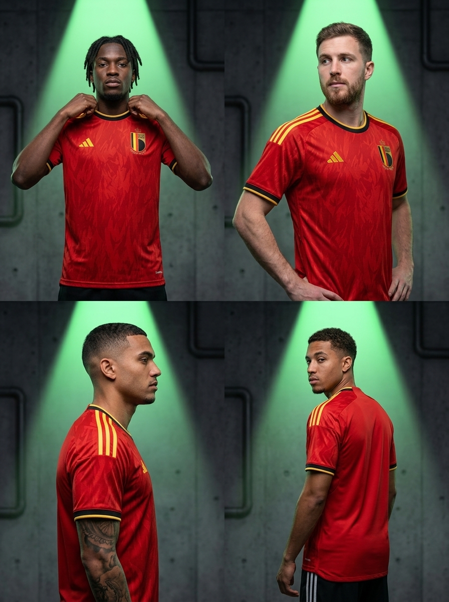 camisa da belgica