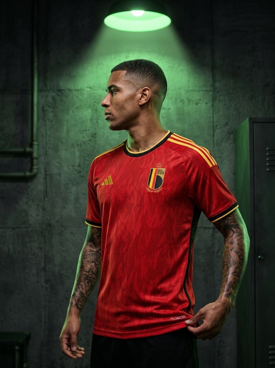 camisa da seleção da belgica