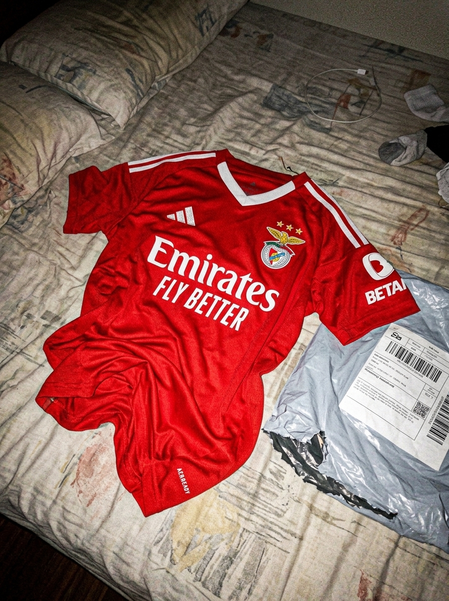 camisa do benfica - depoimento real de cliente 1