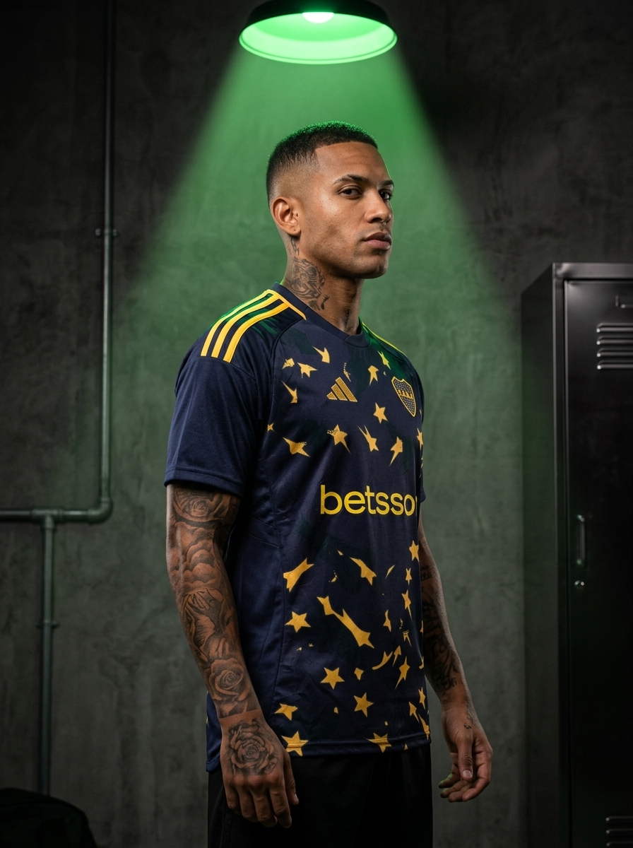 camisa do boca juniors 2025