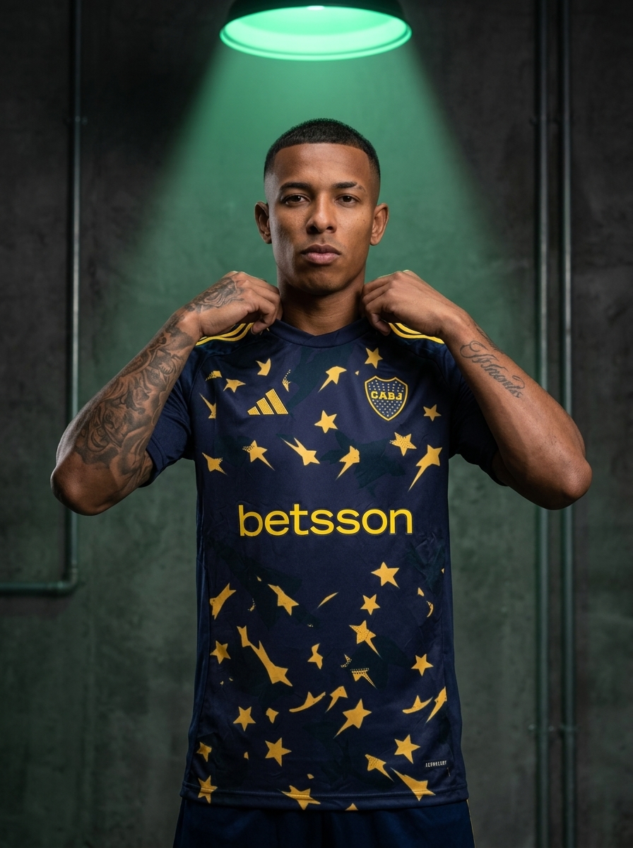 camisa do boca juniors 2025