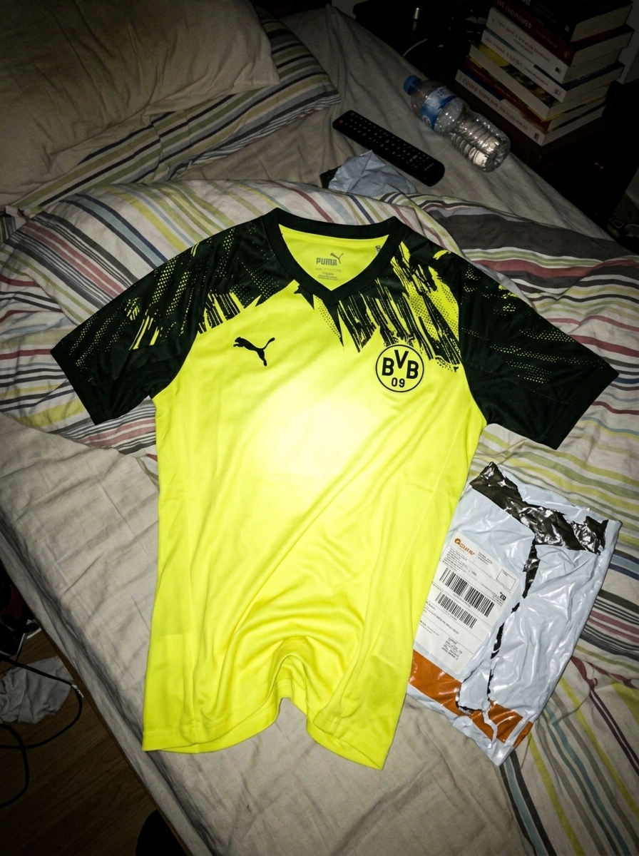 camisa borussia dortmund - depoimento real de cliente 2