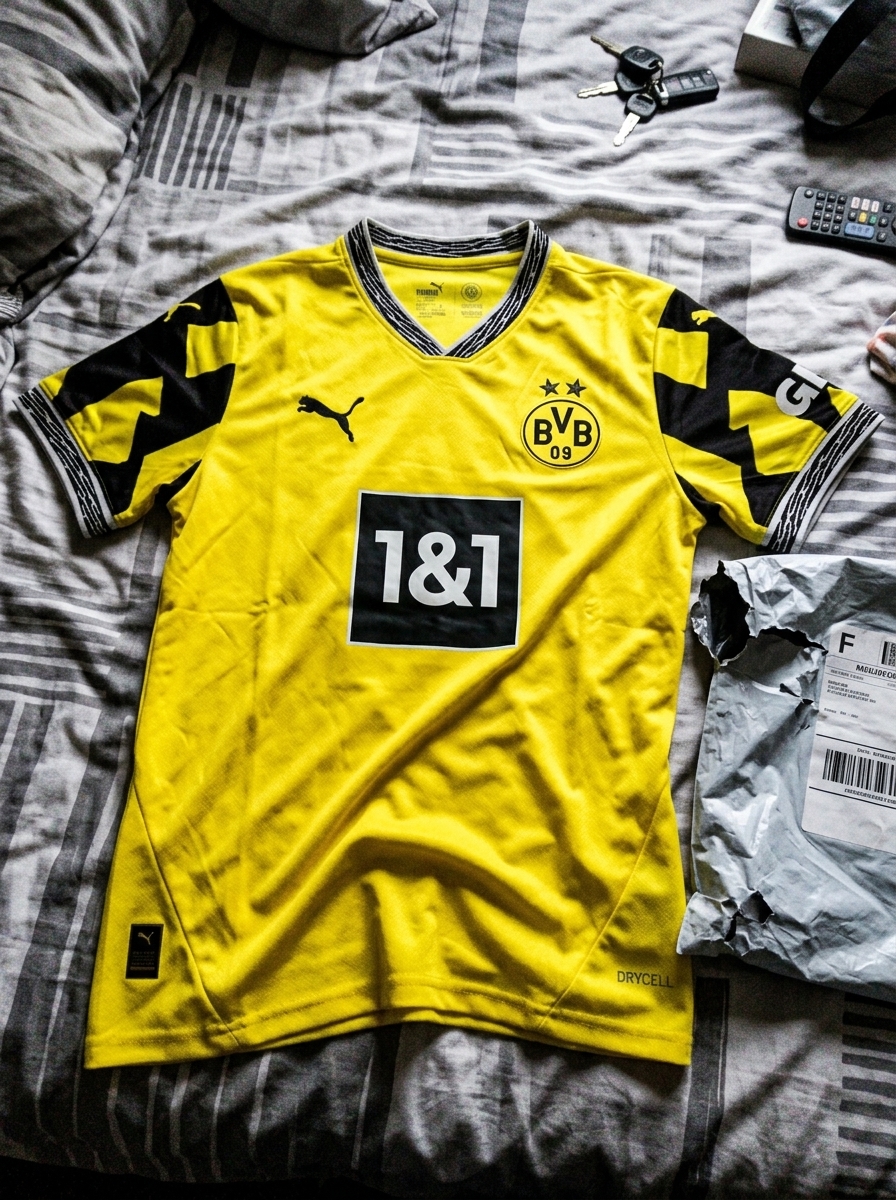 camisa borussia dortmund 25/26 - depoimento real de cliente 2