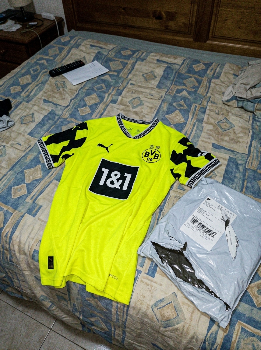 camisa borussia dortmund 25/26 - depoimento real de cliente 3