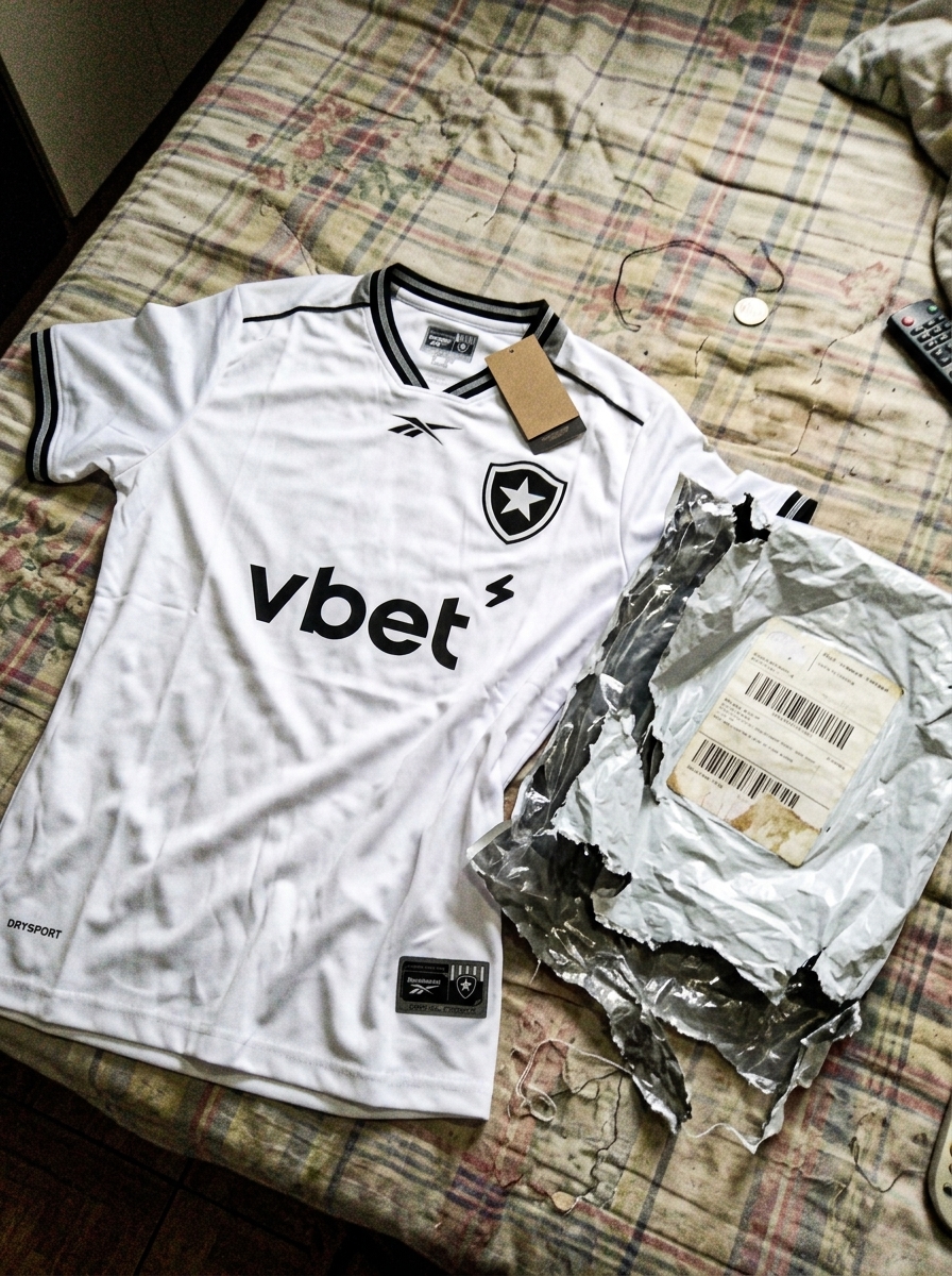 camisa botafogo branca 2025 - depoimento real de cliente 3