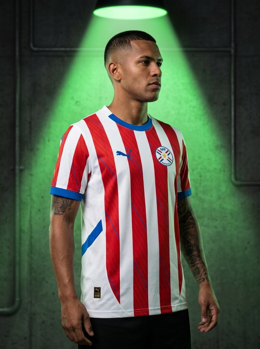 camisa seleção do paraguai