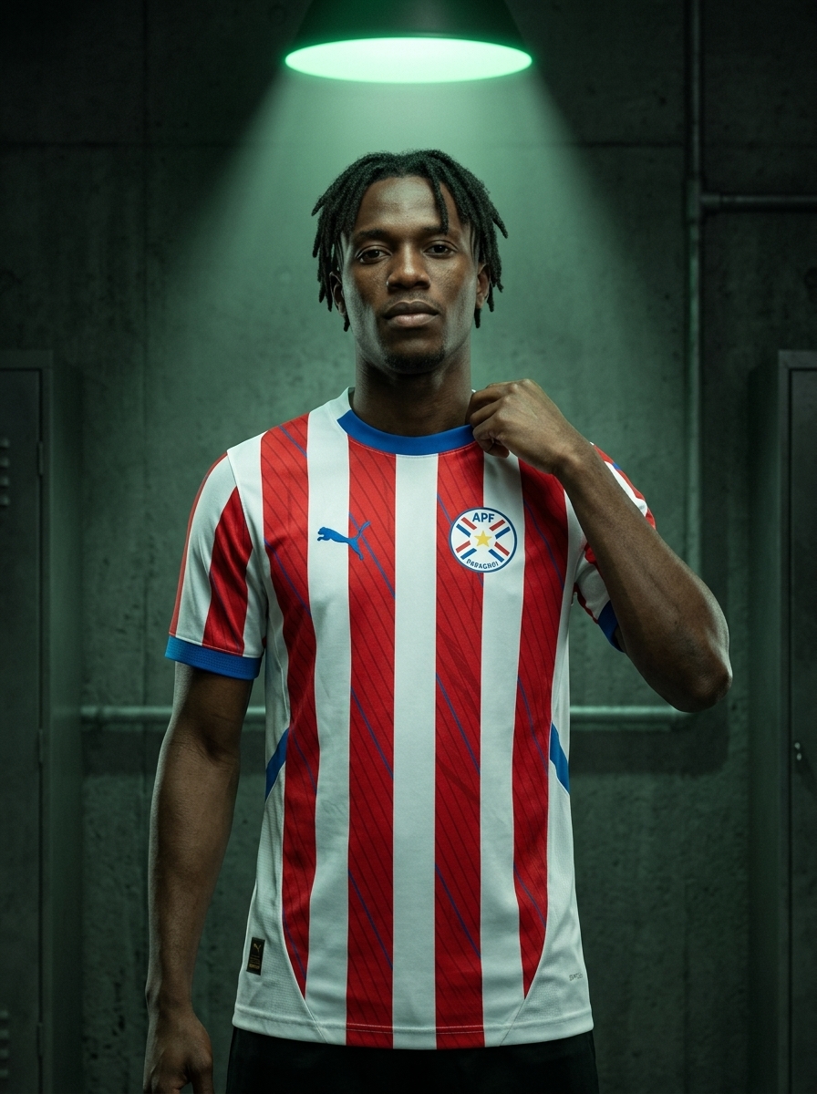 camisa do Paraguai 2025