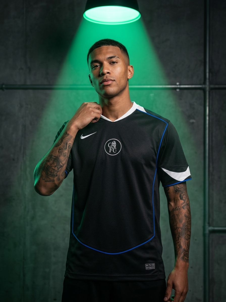 camisa do chelsea preta 2025
