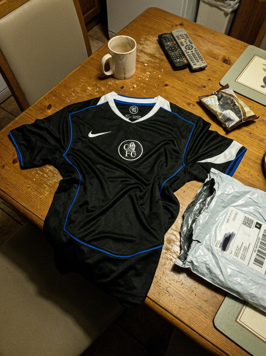 camisa chelsea 25/26 preta - depoimento real de cliente 4