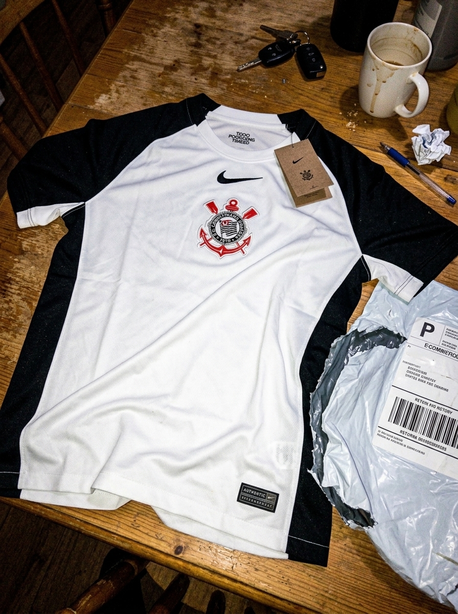 camisa do corinthians branca - depoimento real de cliente 2