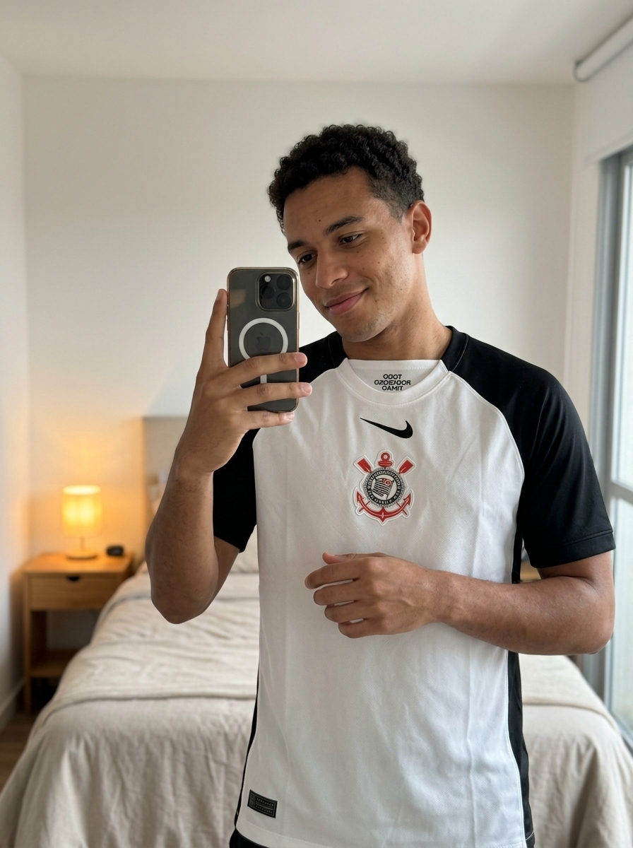 camisa do corinthians branca - depoimento real de cliente 3