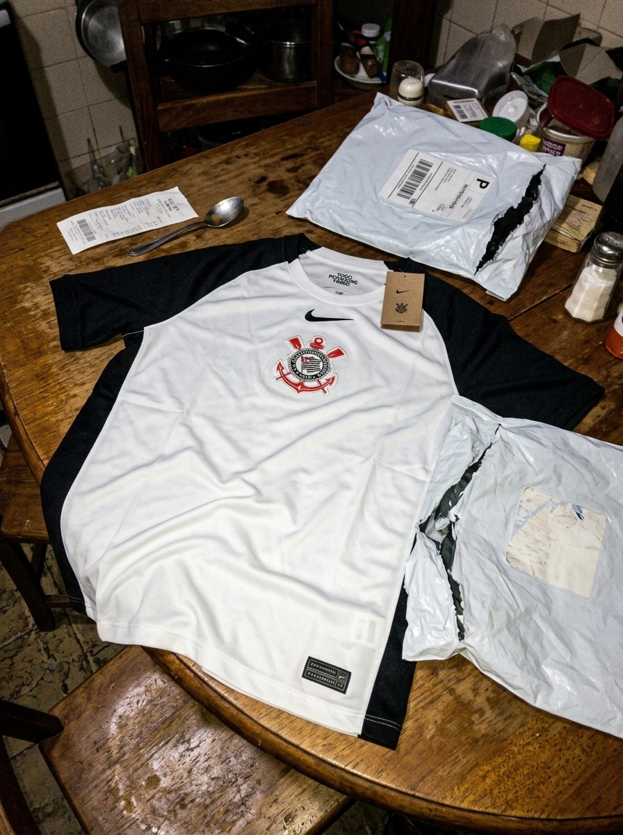 camisa do corinthians branca - depoimento real de cliente 4