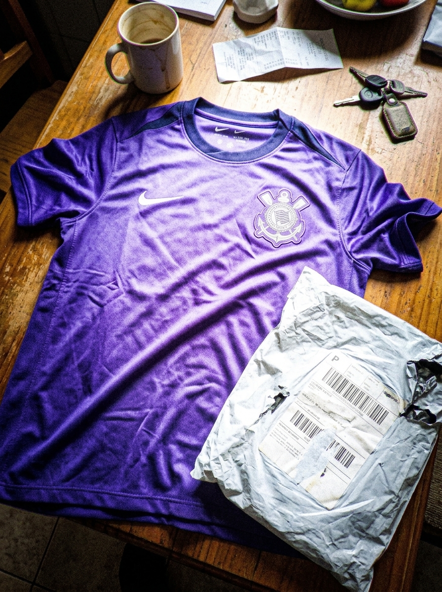 camisa corinthians roxa - depoimento real de cliente 1