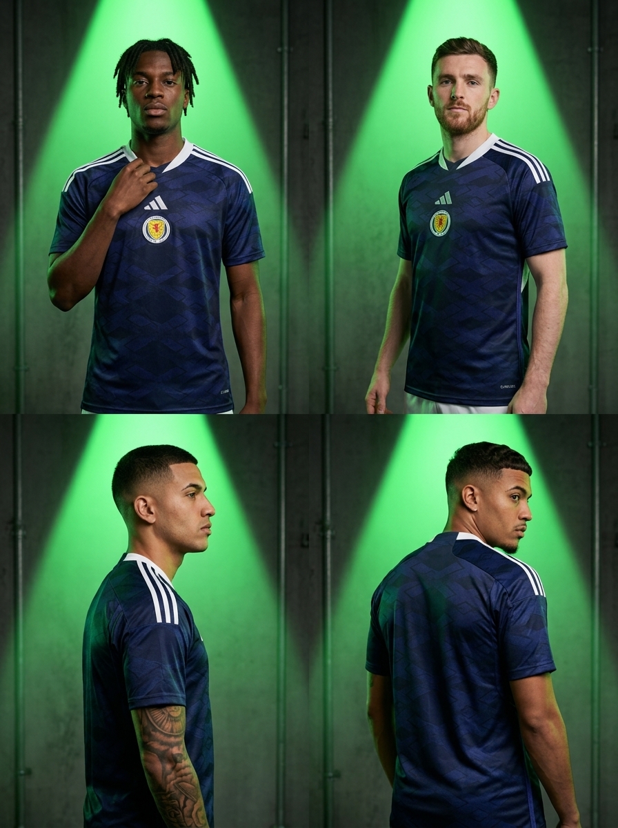 camisa da escocia