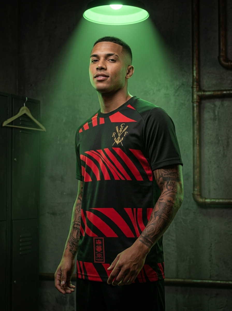 camisa flamengo retro