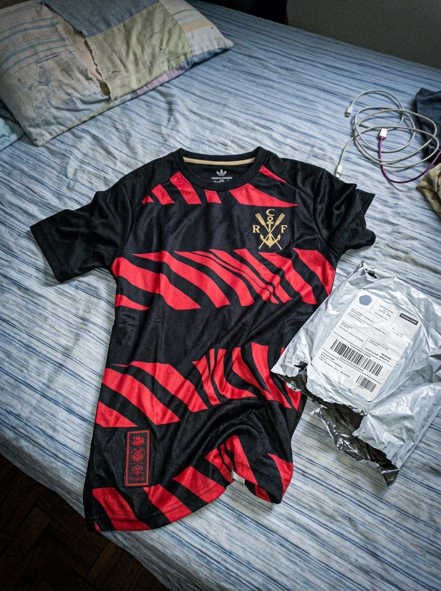 camisa flamengo pherusa - depoimento real de cliente 2