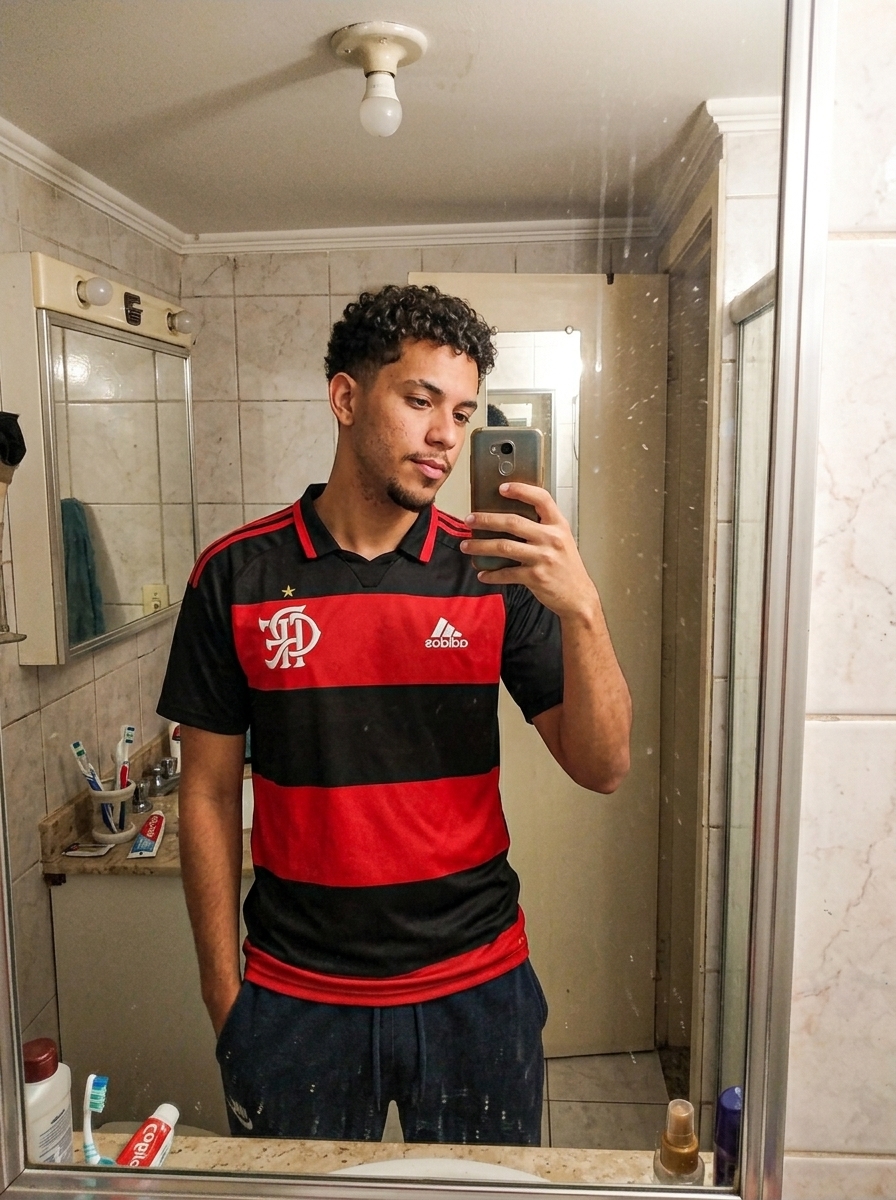 camisa flamengo 2025 - depoimento real de cliente 3