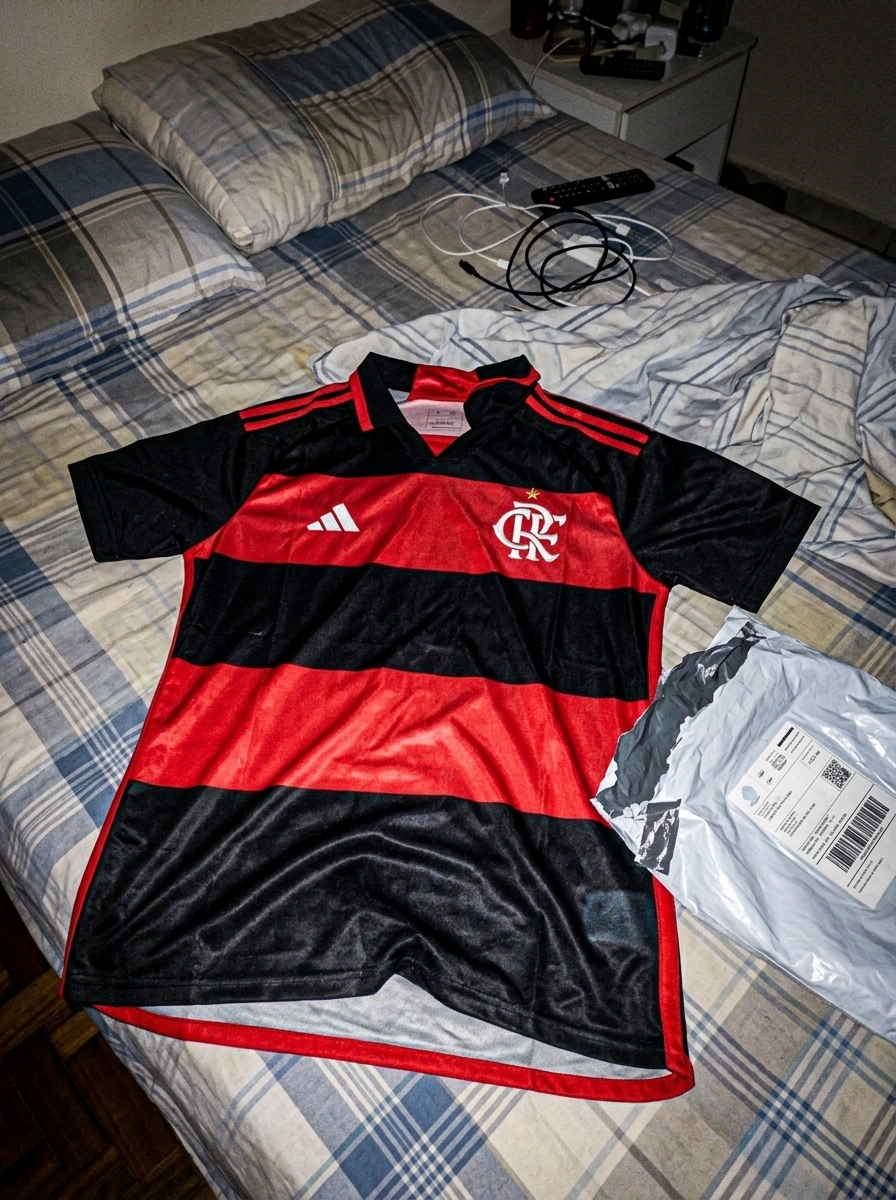 camisa flamengo 2025 - depoimento real de cliente 4
