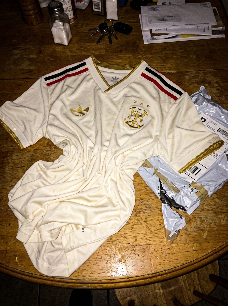 camisa do flamengo retro branca - depoimento real de cliente 2