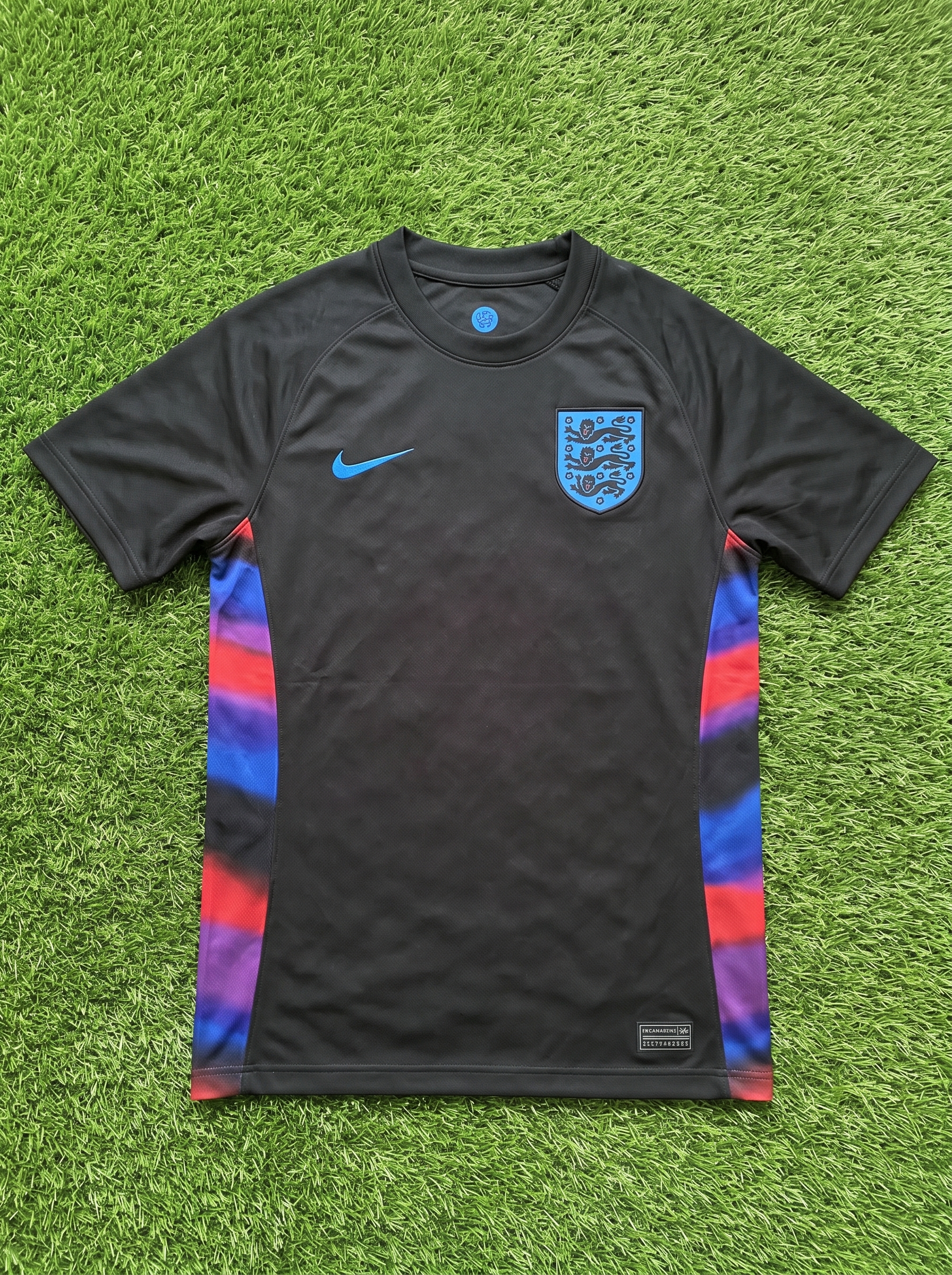 camisa inglaterra preta