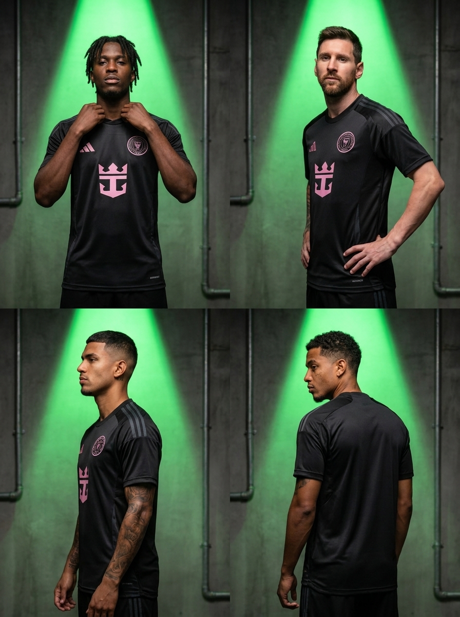 camisa preta do inter miami