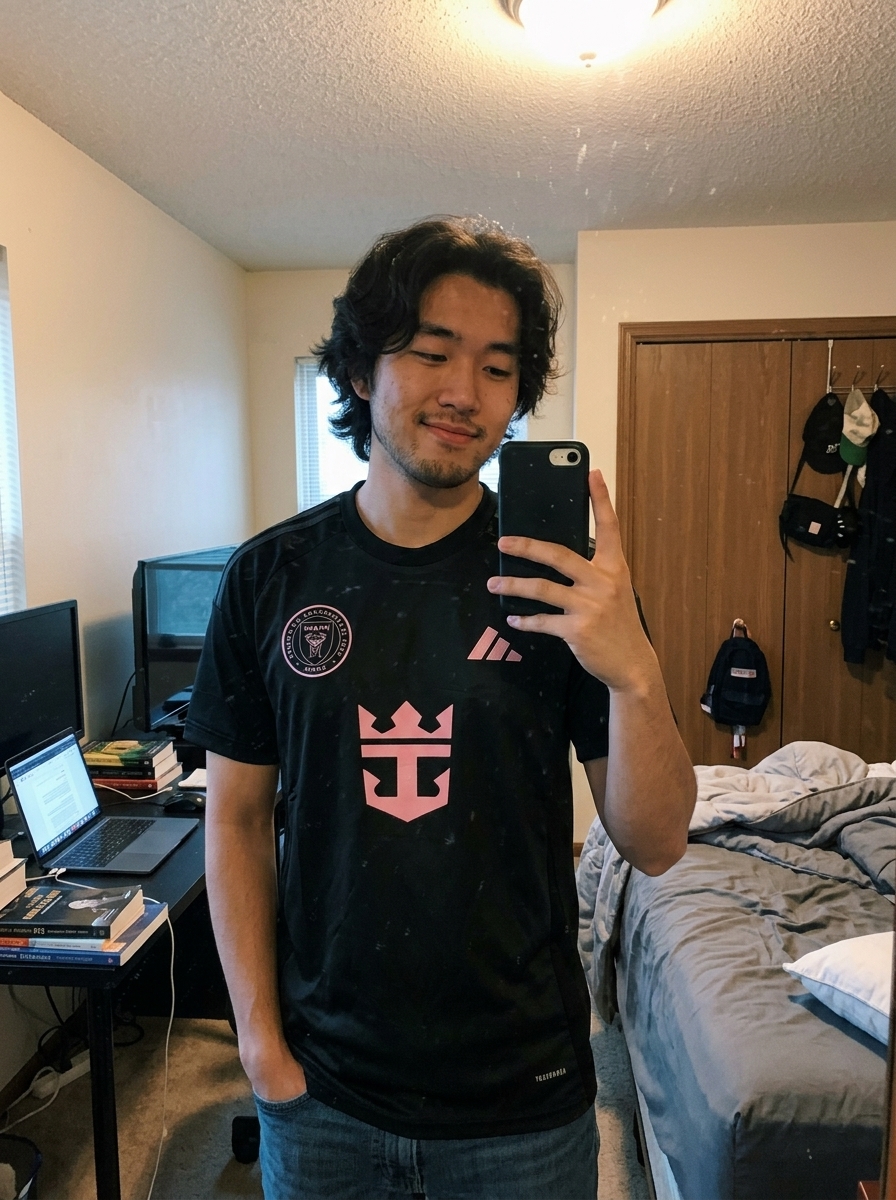 camisa inter miami preta - depoimento real de cliente 4
