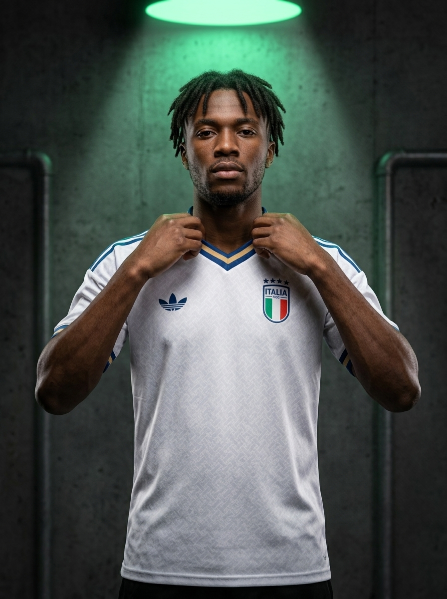 camisa branca italia