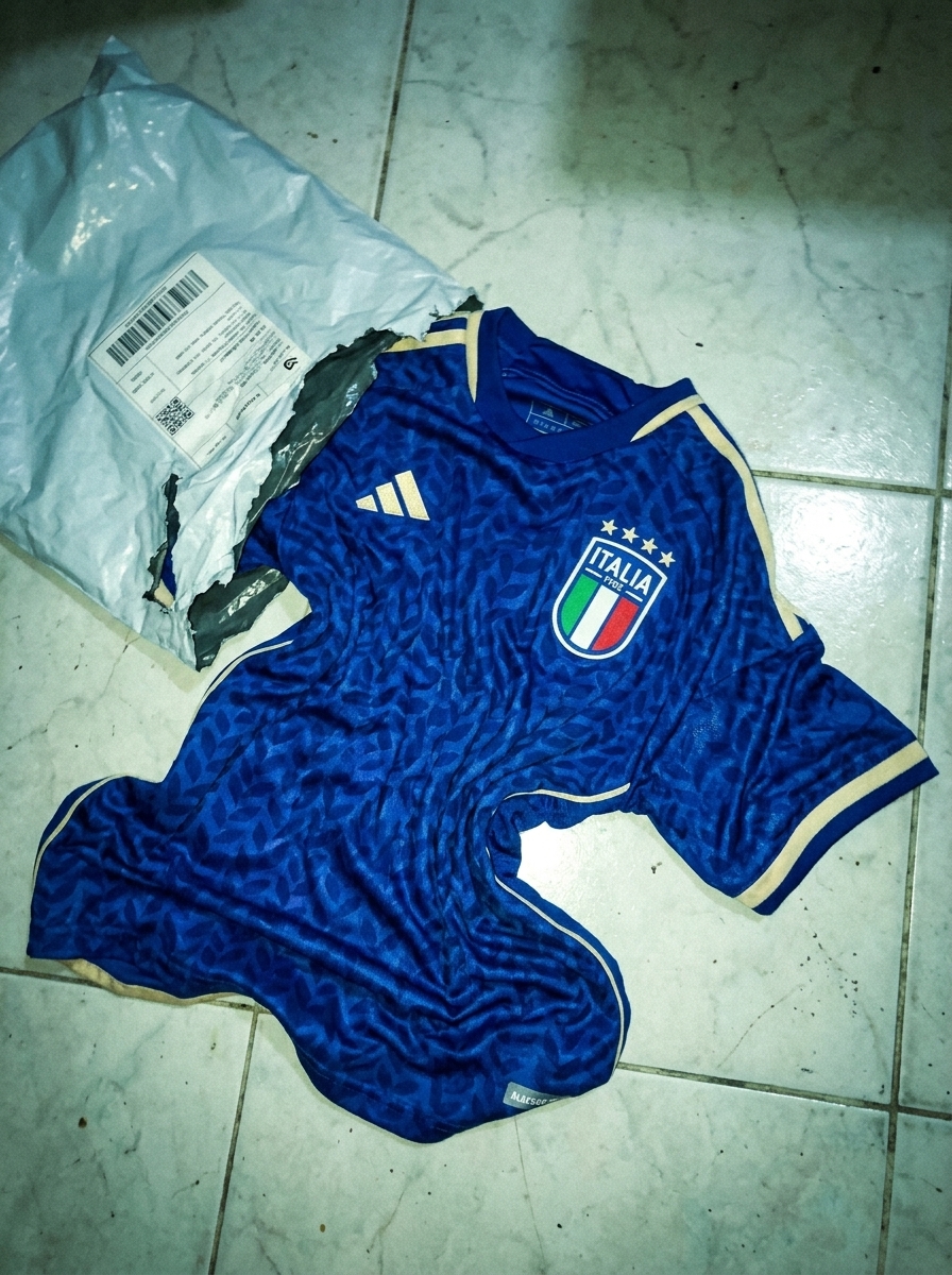 camisa italia 2026 - depoimento real de cliente 3