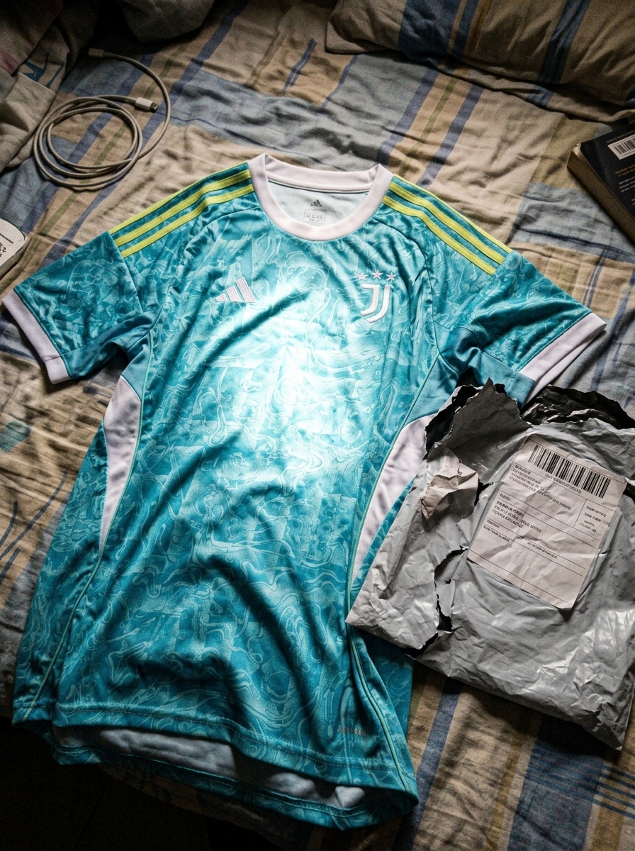 camisa juventus azul - depoimento real de cliente 1