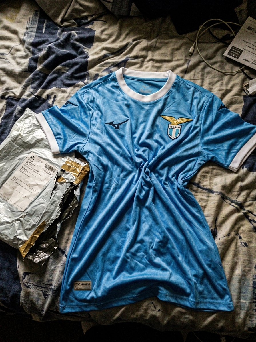 camisa lazio 25/26 - depoimento real de cliente 4
