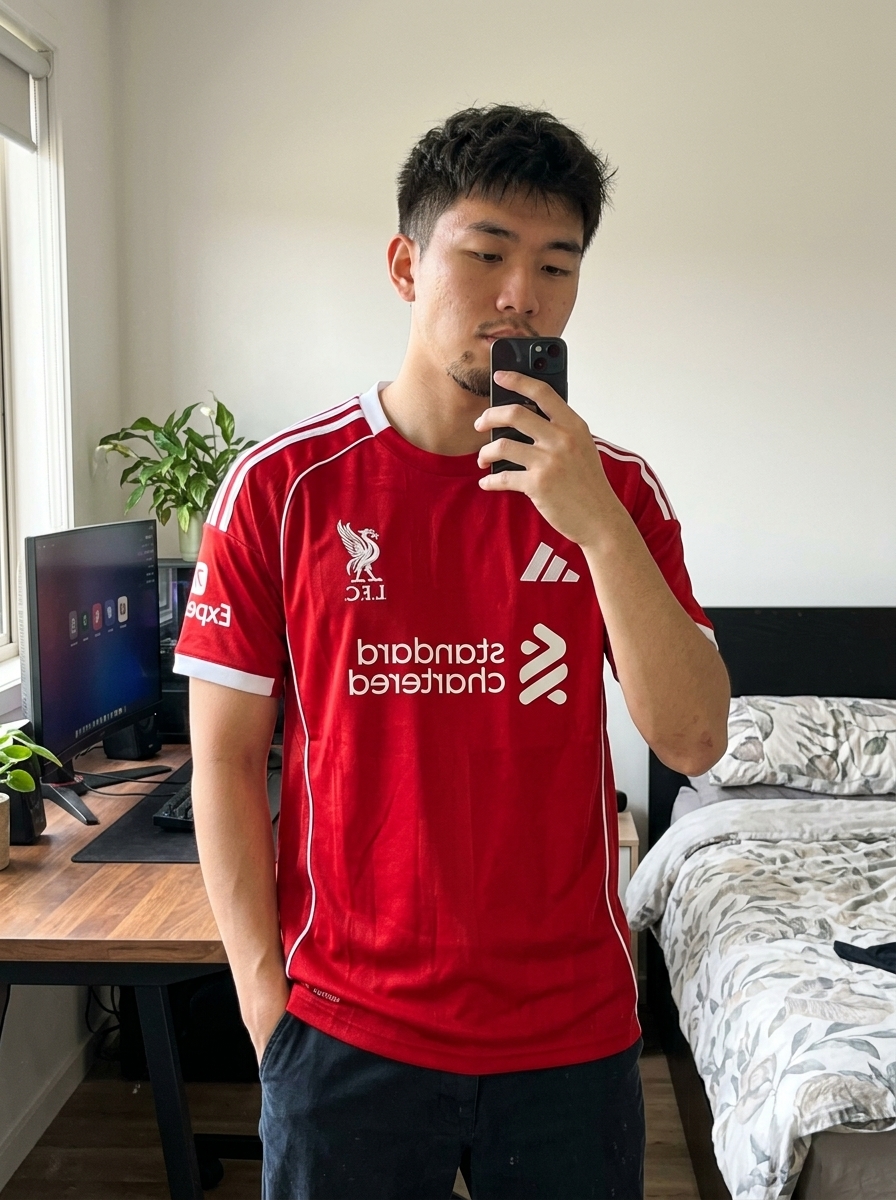 camisa do liverpool 25/26 - depoimento real de cliente 1