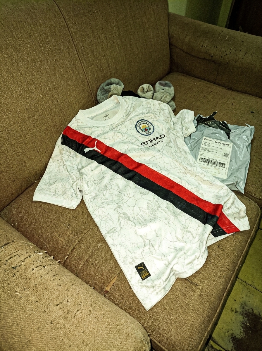 camisa manchester city branca - depoimento real de cliente 2